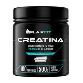 Creatina Monohidratada Creapure® — 500 g (100 Porciones) | Sin Sabor | 100% Pura | Vegana | Suplemento Alimenticio