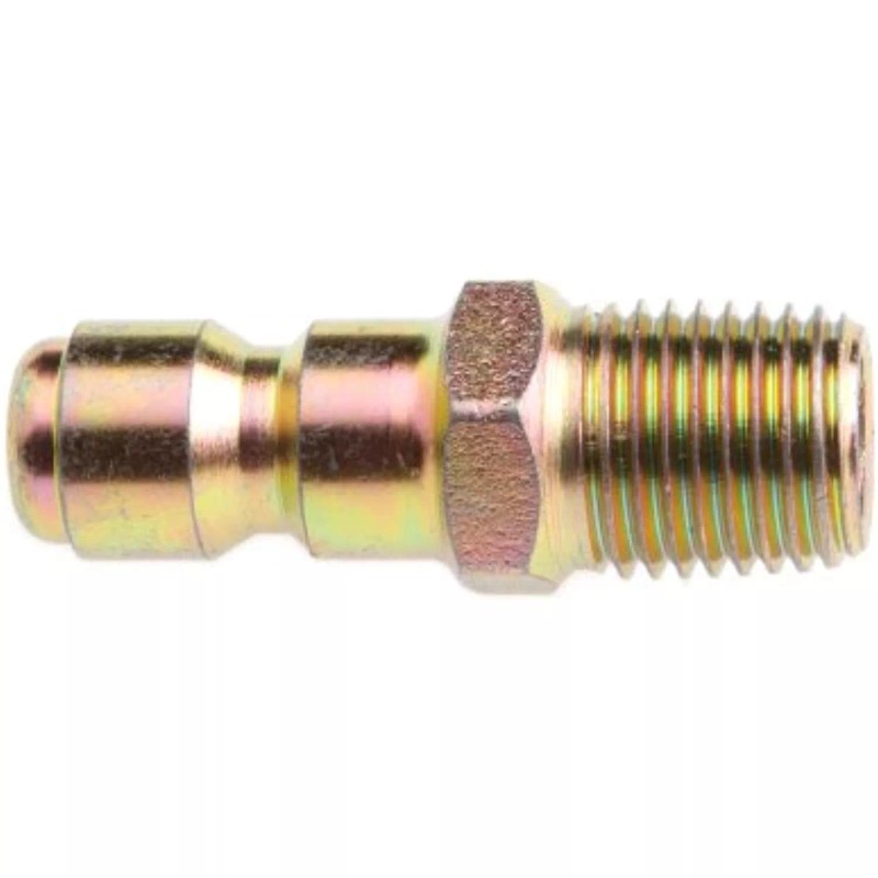 Forney 75134 Pressure Washer Accessories, Quick Coupler Plug, 1/4-Inch Male