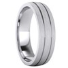 Heavy Solid Sterling Silver 6mm Unisex Wedding Band Comfort Fit