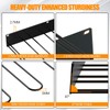 2 Pack Boot Rack, Sturdy Metal Wire Hanging Boot Organizer,