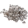 YYlingx 120Pcs 6/8/10/12mm Mixed Silver Claw Nailhead Round Dome Studs