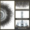 DTGN 3 Inch Wire Wheel Cup Brush for Drill -