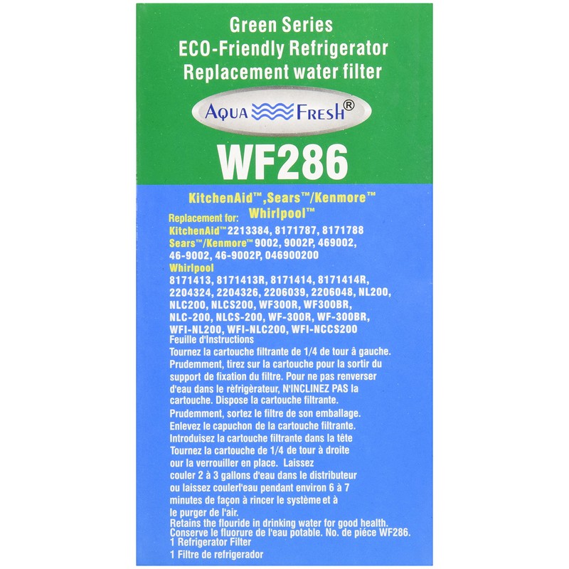 Aqua Fresh WF286 Replacement for Whirlpool 8171414 and 8171413 (Pack