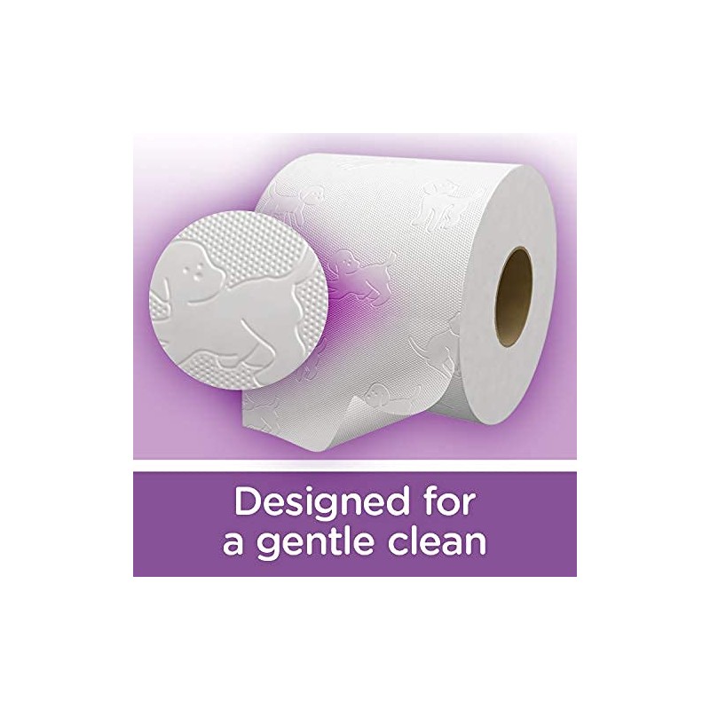 Andrex Gentle Clean Toilet Rolls - 4 Toilet Roll Pack