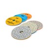Panfreet 3 Step Diamond Polishing Pads 4-inch Wet for Granite