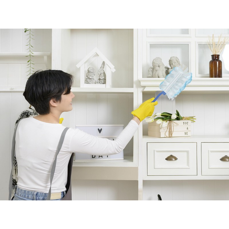 BEPER C203PUL004 Dust-catching duster foldable duster with 10 refills