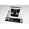 Tankpad Compatible with Honda CB750 Hornet Carbon Stripes Grey X509351VA