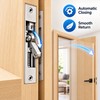 Automatic Hydraulic Door Closer, Adjustable Soft Close Buffer with Aluminum
