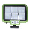 Solar Light Rotatable Panels Rechargeable Battery Motion Sensor Function Waterproof