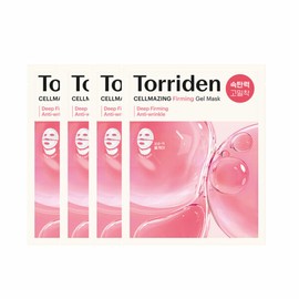 Toriden (현대Hmall)토리든 셀메이징 저분자 콜라겐 탄력 겔 마스크 4매 (Today Hmall) Toriden Cell-Mazing Low Molecular Collagen Elastic Gel Mask 4 Sheets