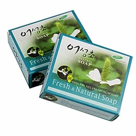 Natural Beauty Soap Houttuynia Cordata (W9BA298) / 천연미용비누 어성초 (W9BA298)