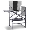 Foristrail 30" Tall Directors Chair with Side Table, 400LBS Bar