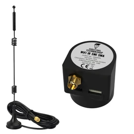 WiFi IR Reading Head V32 for Electricity Meter, IR Write Reading Head with Tasmota, ESP32 Module with External 9dBi WLAN Antenna SMA, Smart Meter SML Evaluation