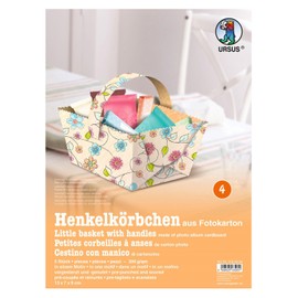 Ursus Handle Basket Made of Photo Album Box