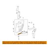 HONDA Genuine Parts Weather Strip R. Access Panel Element Part