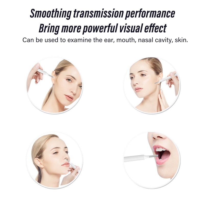 Ear Wax Removal Tool Waterproof Camera Lighting Ear Cleansing Scoops