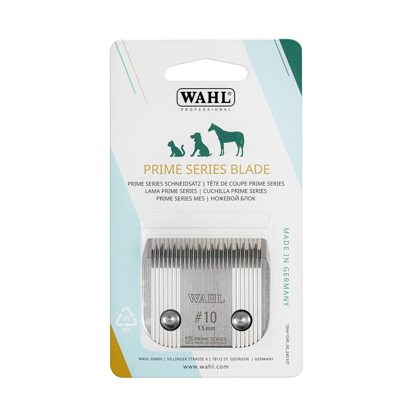 Wahl Prime Series Cutting Set, #10, 1.5 mm, Full Tooth