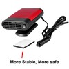Car 12V Portable Electric Window Heater Heating Dryer Windshield Fan