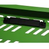 Gator Cases GPB-LAK-GR Small Green Aluminum Pedal Board with Carry