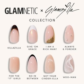 Glamnetic x Glamzilla Press On Nail Collection - Nail Glue & Remover:_I AM A RICH MAN?