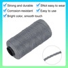 sourcing map Nylon String 3 Strands Twisted Mason Line 1.5mm