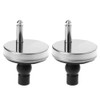 2pcs Quick Release Toilet Seat Fixings for Top Pin Type