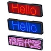 LED Name Badge Professional Rechargeable LED Electronic Screen for Business