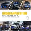 Xprite Blue LED Emergency Strobe Lights Kit for Vehicles -