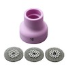 RIVERWELD TIG Screen 53NAbSP3 16# and Champagne Alumina Nozzle Ceramic