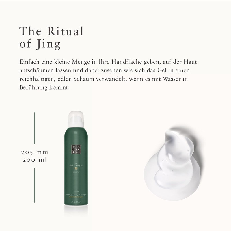 RITUALS The Ritual Of Jing Foaming Shower Gel 200ml