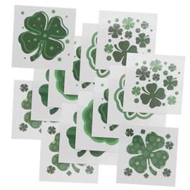 Baluue St Patrick Day Sticker Set Temporary Facial Stickers for Festival Fun for Irish Celebration