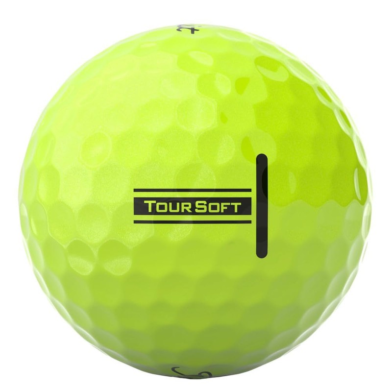 Titleist Golf Balls 24 Tour Soft YELLOW 3P T4114S-3PJ Sleeves
