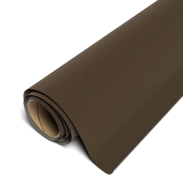 Siser StripFlock Pro HTV 12"x1yd Roll (Brown) - Textured Heat