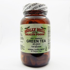 Holly Hill Health Foods, 100% Vegetarian Green Tea, 90 Vegetarian Capsules