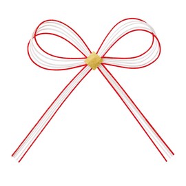 Tokyodo MH000510-003 Water Pull Knot #003 Red L4.1 x D 0.08 x 4.7 inches (10.5 x 0.2 x 12 cm), 1 Bag (4 Pieces)