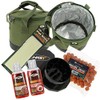 NGT Insulated Bait Bin Boilies with Crusher Liquids and PVA