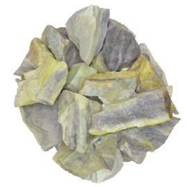 Hypnotic Gems: 2 lbs of Rough Infinite Stones from India - Natural Rock Crystals for Tumbling, Wire Wrapping, Jewelry Making, Home Décor, Energy Crystal Healing, Reiki and More!