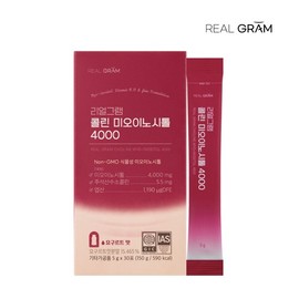 Realgram Real Gram Choline Myo-inositol 4000 Yogurt Flavor 30 Packets (30-day supply) Folic Acid Zinc Vitamin B / 리얼그램 콜린 미오이노시톨 4000 요구르트맛 30포(30일분) 엽산 아연 비타민B