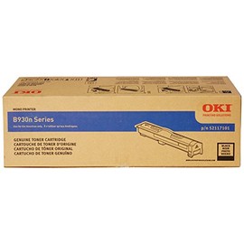 Okidata 52117101 B930 Toner Cartridge (Black) in Retail Packaging