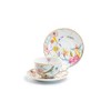 Grace Teaware Spring Flowers with Bird Fine Porcelain Latte Cup
