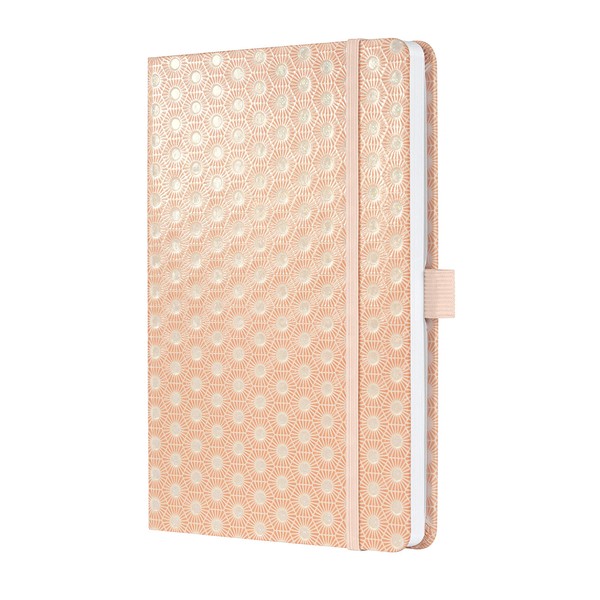 SIGEL J0313 weekly calendar Jolie 2020, approx. A5, apricot-colored, dot