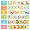 Jollybaby Reusable Soft Flash Cards for Baby 0-6-12-18 Months, Preschool