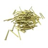 SISI UK® Solid Brass PINS, Picture Tacks, HARDBOARD Nails 25mm