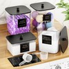4 Pack Laundry Pods Container, Clear Laundry Room Organization Containers,Large