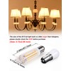 Ziomitus BA15D Led Bulbs 120V Dimmable 6W,Double Contact DC Bayonet