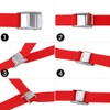 Adjustable fastening straps, choice of colours, 25 mm x 2