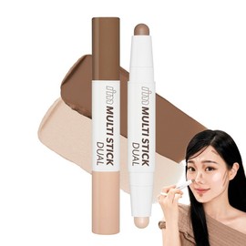 I'M MEME I'M MULTI STICK DUAL 3.3g, 001 Contouring, 1 piece / 아임미미 아임 멀티 스틱 듀얼 3.3g, 001컨투어링, 1개