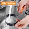 Egg Rings for Frying - 2 Pack Non Stick Egg