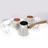 Serenk Turkish Coffee Pot Cezve, Milk Warmer, Ibrik Briki Greek