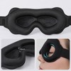 Lash-Friendly 3D Blackout Sleep Mask for Sleeping – Deep Eye